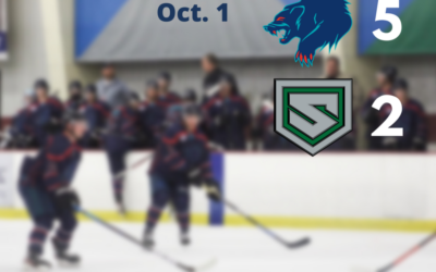 Four Straight Goals Carry Wolverines to 5-2 Win Over Steel