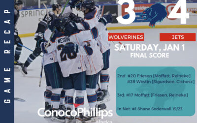 Wolverines Obtain One Point Against Janesville on New Year’s Day