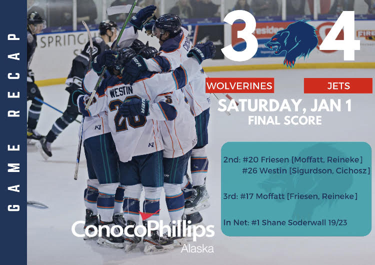 Wolverines Obtain One Point Against Janesville on New Year’s Day