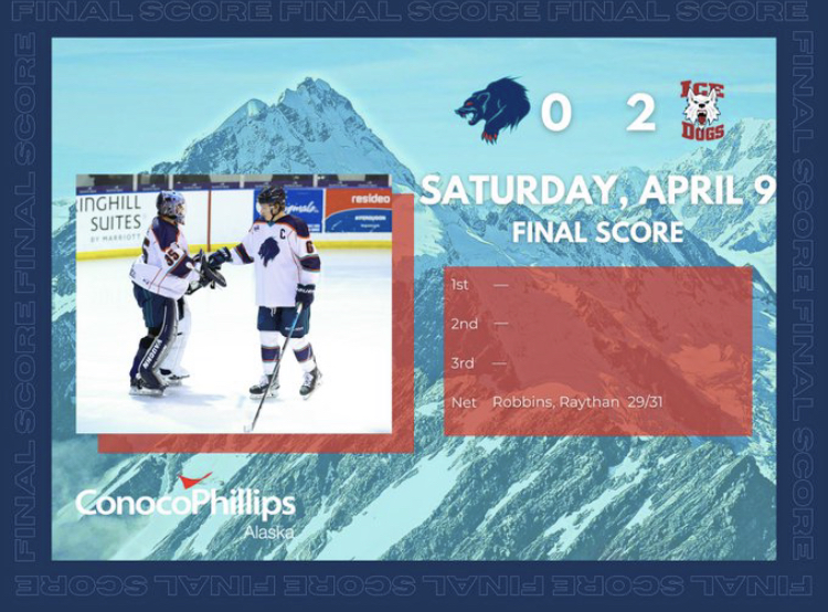 Wolverines Fall Short in Fairbanks