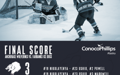 Anchorage Wolverines SWEEP Fairbanks Ice Dogs