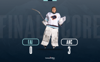 Weigel blanks Fairbanks as Wolverines claim series opener